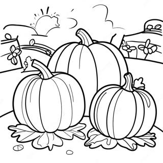 Pumpkin Patch Coloring Page 1741-1430