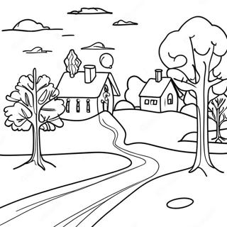 January Coloring Pages