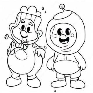 Dark Humor Coloring Pages