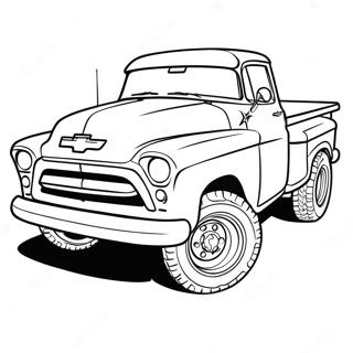 Chevy Truck Coloring Pages