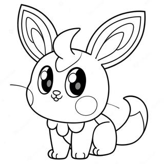 Sylveon Coloring Pages