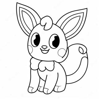 Sylveon Coloring Page 17529-14127