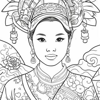 Aapi Heritage Coloring Page 17579-14162