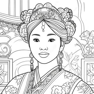 Aapi Heritage Coloring Page 17579-14164