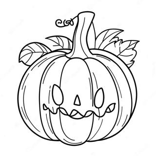 Aesthetic Halloween Coloring Pages