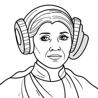 Princess Leia Coloring Page 17669-14239