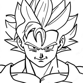 Vegito Coloring Pages