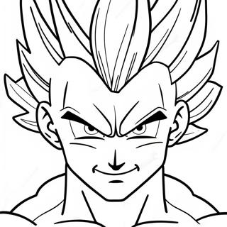 Vegito Super Saiyan Coloring Page 17679-14246