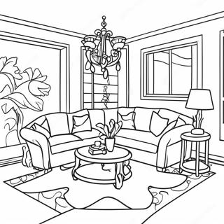 Barbie Dream House Coloring Pages