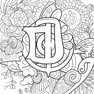 Blackpink Logo Coloring Page 1771-1459