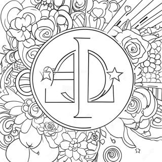 Blackpink Logo Coloring Page 1771-1460