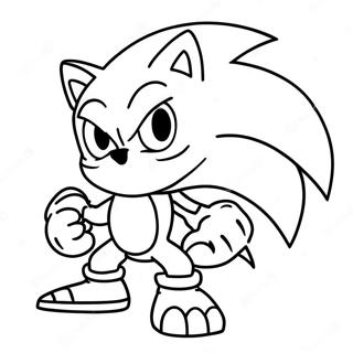 Sonic The Werehog Coloring Page 17759-14306