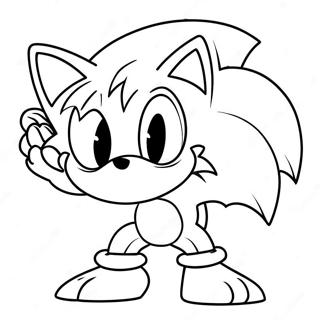 Sonic The Werehog Coloring Page 17759-14307