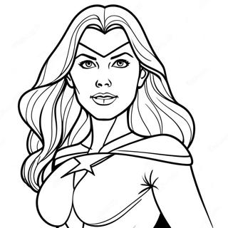 Scarlet Witch Coloring Page 17809-14346