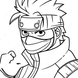 Kakashi Coloring Page 1781-1470