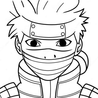 Kakashi Coloring Page 1781-1471