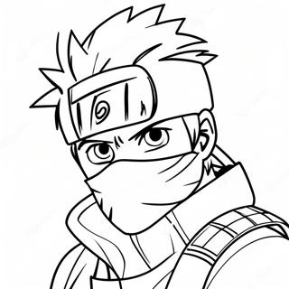 Kakashi Coloring Page 1781-1472