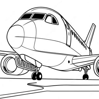 Boeing 737 Coloring Pages