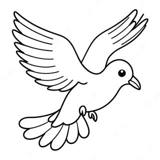 Holy Spirit Dove Coloring Page 17839-14373