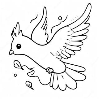 Holy Spirit Dove Coloring Page 17839-14375