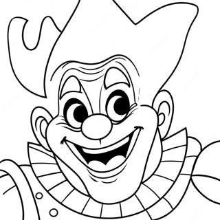 Killer Klowns From Outer Space Coloring Page 17849-14387