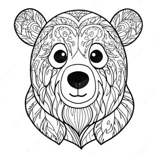 Hey Bear Coloring Page 17879-14407