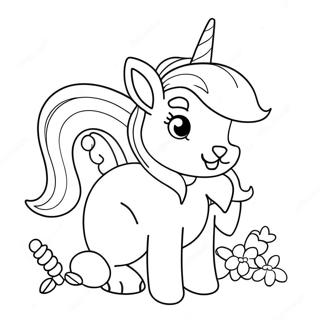 Bunny Unicorn Coloring Pages