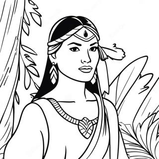 Pocahontas Coloring Pages