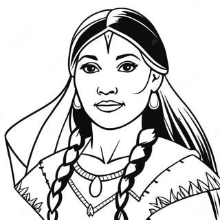 Pocahontas Coloring Page 1791-1474