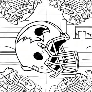 Superbowl Logo Coloring Page 17949-14464