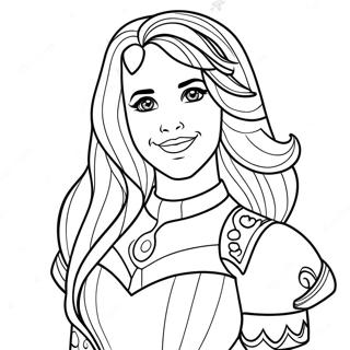 Descendants 3 Coloring Page 17959-14471