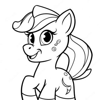 Apple Jack Character Coloring Page 17969-14482