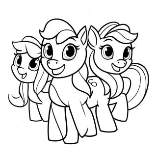 Apple Jack With Friends Coloring Page 17970-14479