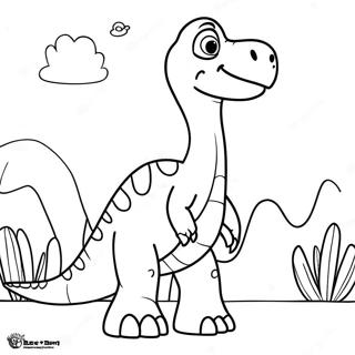 The Good Dinosaur Coloring Pages