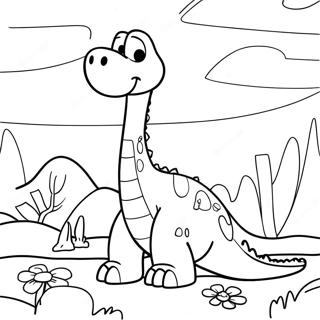 The Good Dinosaur Coloring Page 17979-14490