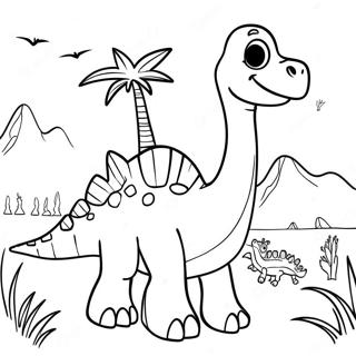 The Good Dinosaur Coloring Page 17979-14491