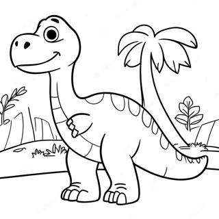 The Good Dinosaur Coloring Page 17979-14492