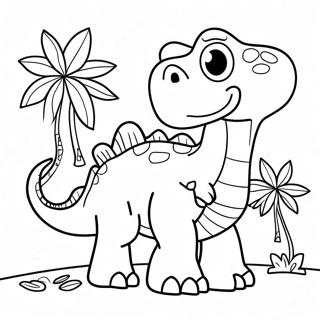 Spot The Dinosaur Coloring Page 17980-14487