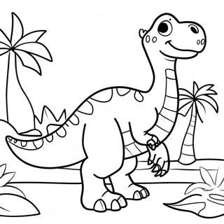 Spot The Dinosaur Coloring Page 17980-14488