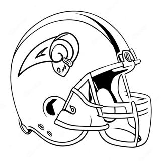 La Rams Logo Coloring Page 17999-14504