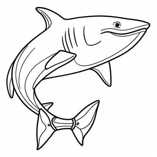 Megalodon Coloring Pages