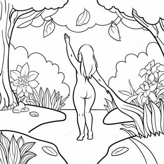 Garden Of Eden Coloring Page 18079-14562