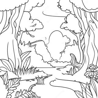 Garden Of Eden Coloring Page 18079-14564