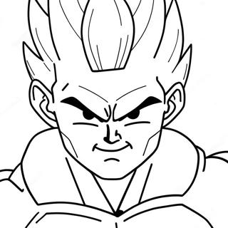 Vegeta Super Saiyan Coloring Page 18129-14608