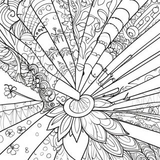 Colorful Pen Designs Coloring Page 18140-14620