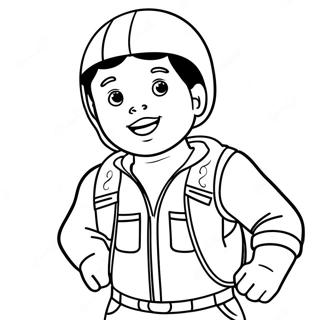 Ryder In Action Coloring Page 18150-14625