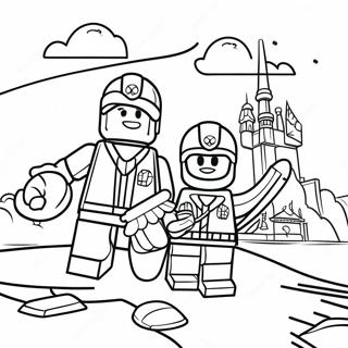 Legoland Coloring Page 18169-14637