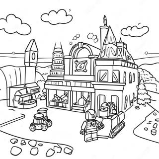 Legoland Coloring Page 18169-14638