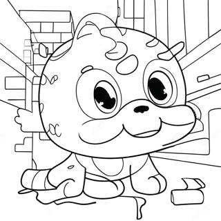 Graffiti Coloring Page 181-147