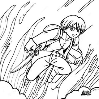 Attack On Titan Coloring Pages